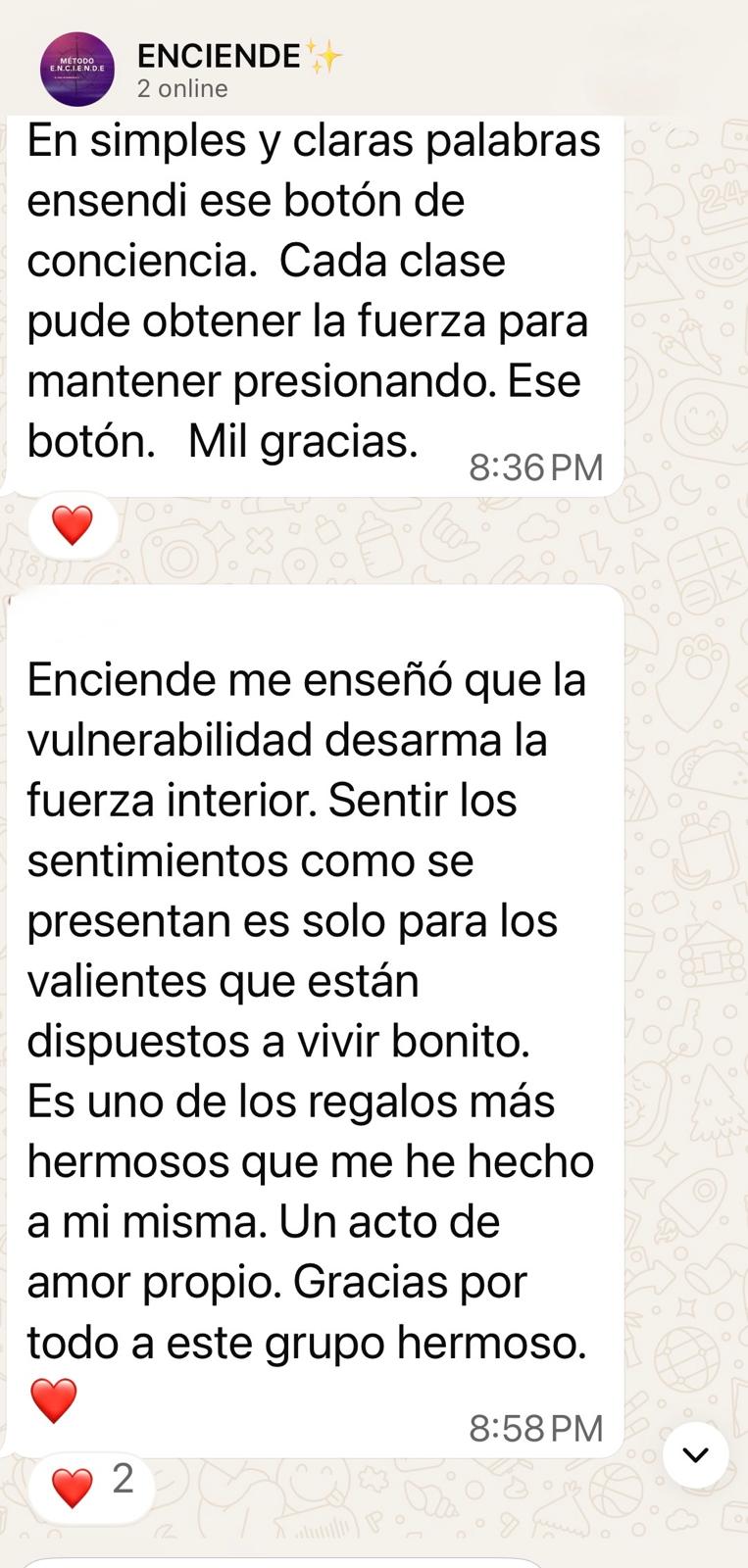 Testimonio Método ENCIENDE